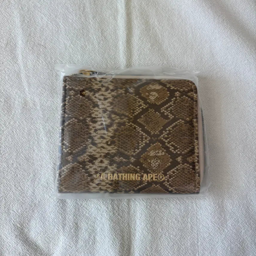 [BUNJANG] Bape Snake Skin Wallet / Bape 베이프 뱀피 지갑
