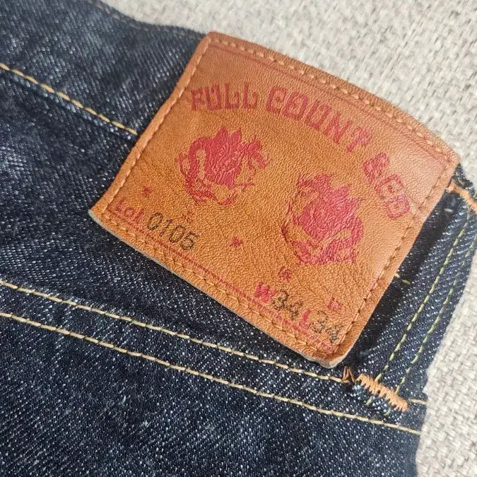 [BUNJANG] Full Count 0105w Denim Jeans / 풀카운트 0105w 34x34