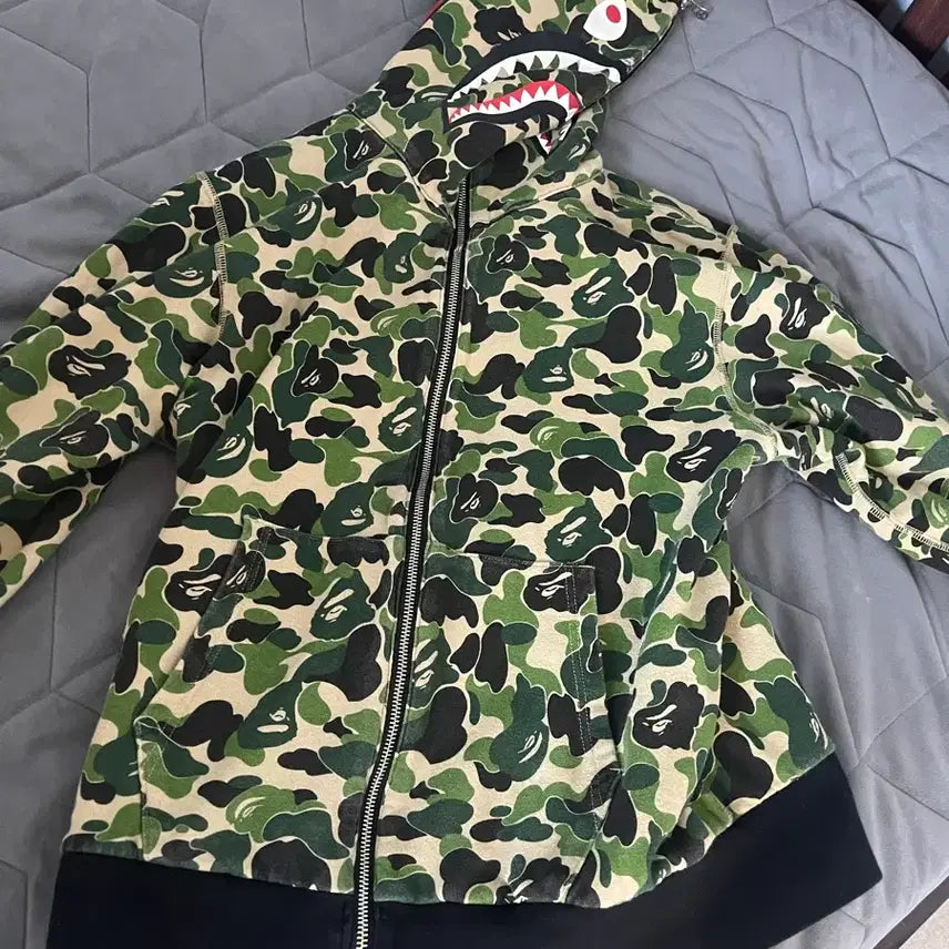 [BUNJANG] BAPE Hooded Zip-up Jacket / 베이프 후드집업 급처