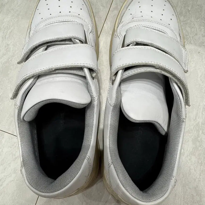 [BUNJANG] Acne Studios Perry Velcro Strap Sneakers White / 아크네 스튜디오 페리 벨크로 스트랩 스니커즈 화이트