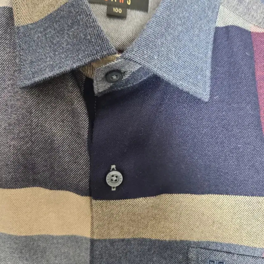 [BUNJANG] Daks Check Shirt / 닥스 체크 남방 100 상태좋음
