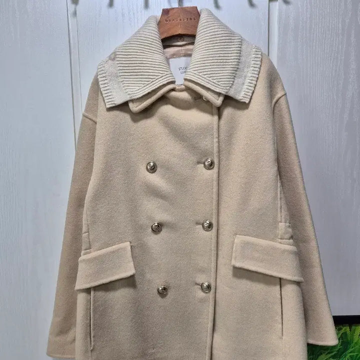 [BUNJANG] Studio Lux Handmade Half Coat / 스튜디오럭스. 핸드메이드 반코트