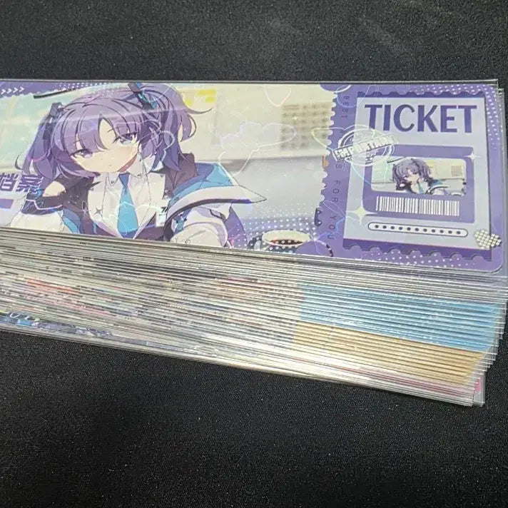 [BUNJANG] Blue Archive Ticket Cards (40) / 블루아카이브 티켓카드 40장