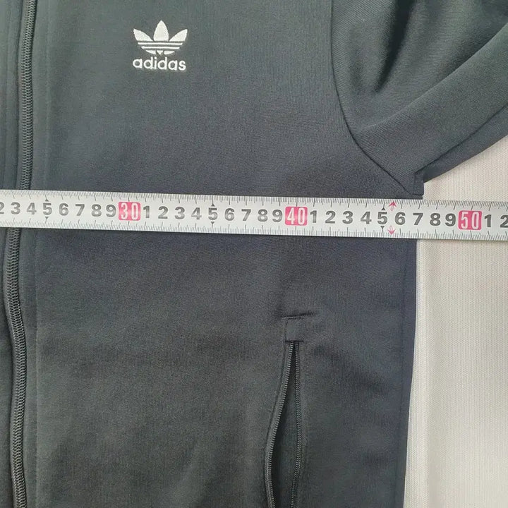 [BUNJANG] Adidas Trefoil Essential Black Track Top Jacket / 1105.아디다스 트레포일 에센셜 블랙 트랙탑 집업