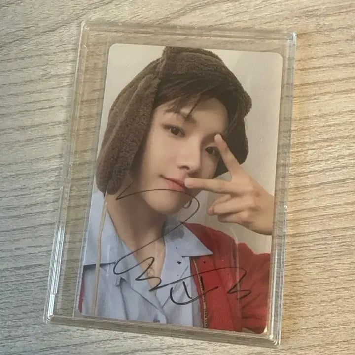 [SOLD OUT] 보넥도 운학 싸포 싸인 포카 판매 양도