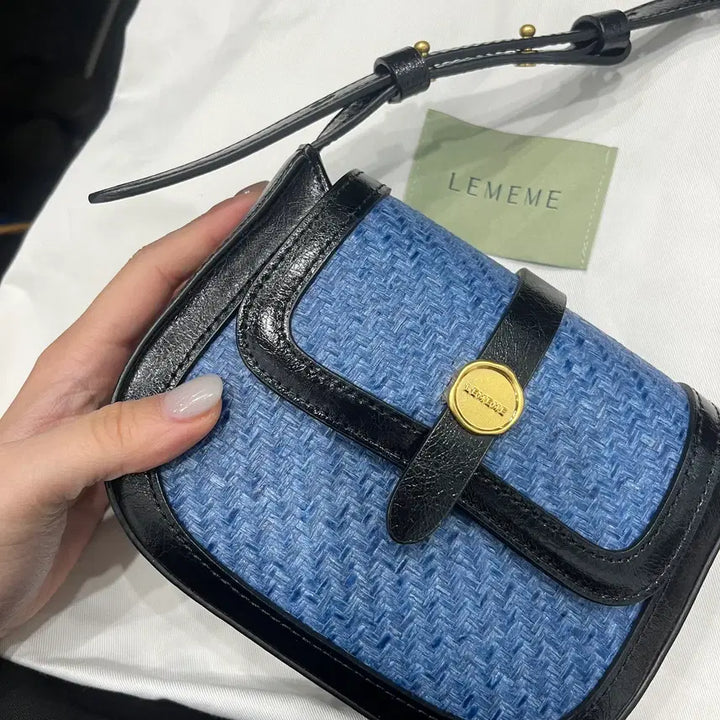 [BUNJANG] Le Maimai Sac Micro Nouvelle French Blue Bag / 르메메 삭 마이크로 누벨르 프렌치블루