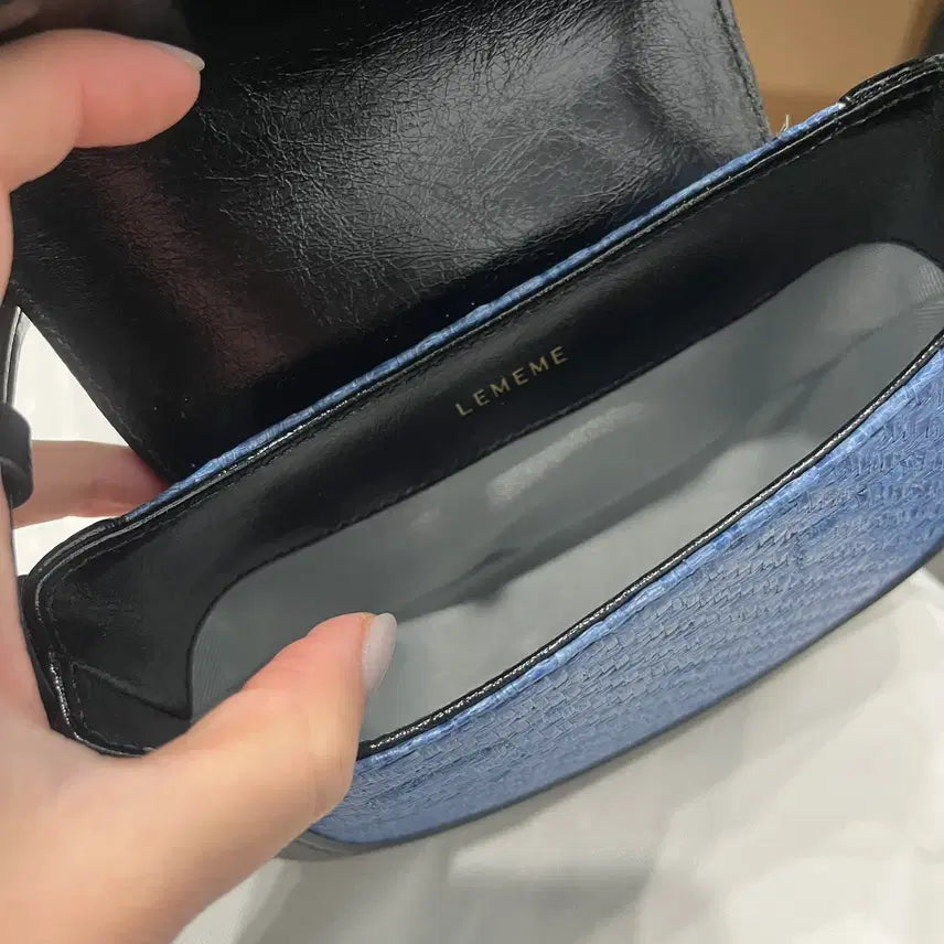 [BUNJANG] Le Maimai Sac Micro Nouvelle French Blue Bag / 르메메 삭 마이크로 누벨르 프렌치블루