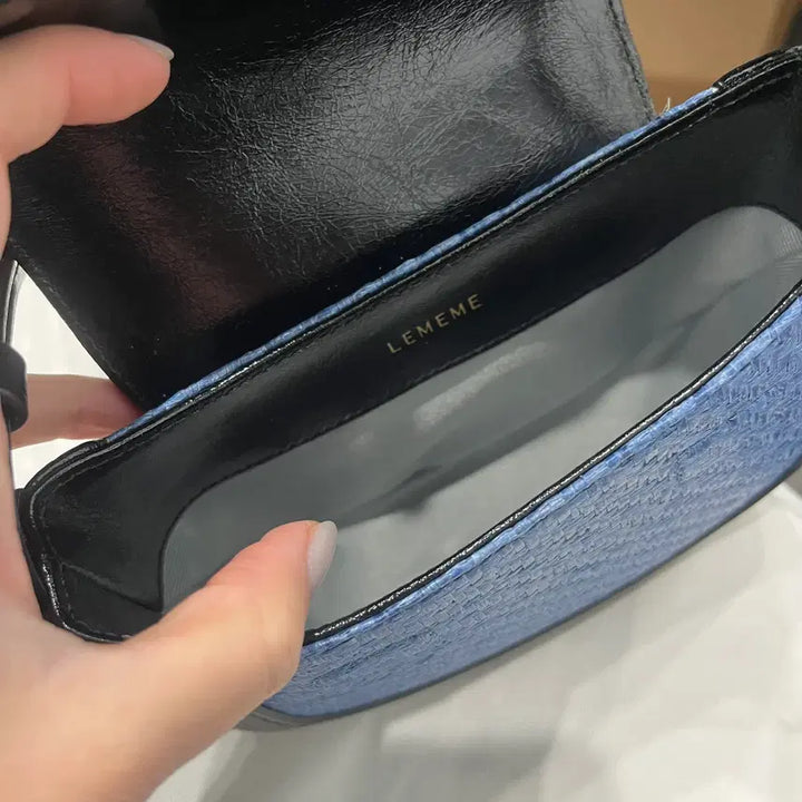 [BUNJANG] Le Maimai Sac Micro Nouvelle French Blue Bag / 르메메 삭 마이크로 누벨르 프렌치블루