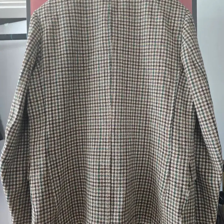 [BUNJANG] Drake's Gun Check Tweed Blazer Brown / 드레익스 건체크 트위드 블레이져 브라운 mk7