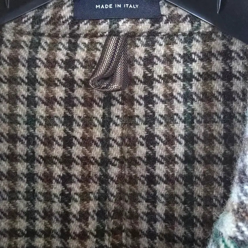 [BUNJANG] Drake's Gun Check Tweed Blazer Brown / 드레익스 건체크 트위드 블레이져 브라운 mk7