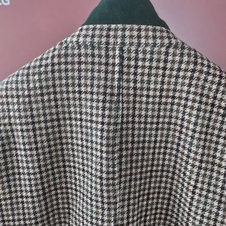 [BUNJANG] Drake's Gun Check Tweed Blazer Brown / 드레익스 건체크 트위드 블레이져 브라운 mk7