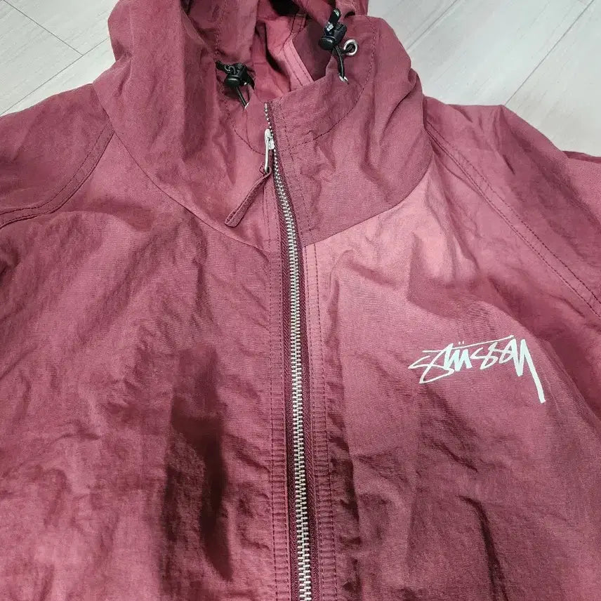 [BUNJANG] Stussy Beach Shell 2XL / 스투시 비치쉘 버건디 2XL