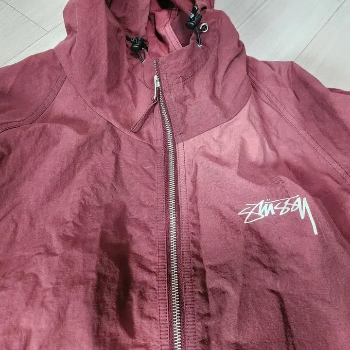 [BUNJANG] Stussy Beach Shell 2XL / 스투시 비치쉘 버건디 2XL