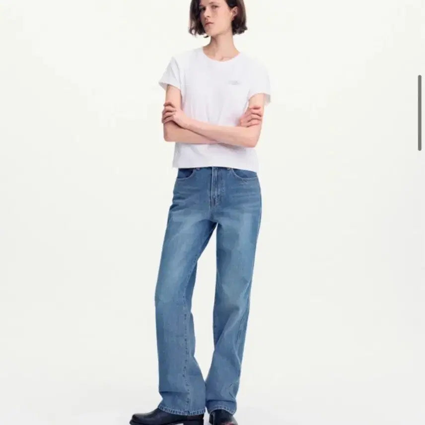 [BUNJANG] Fyeo Avec Cone Straight Denim / 포유온 fyeo avec cone straight denim