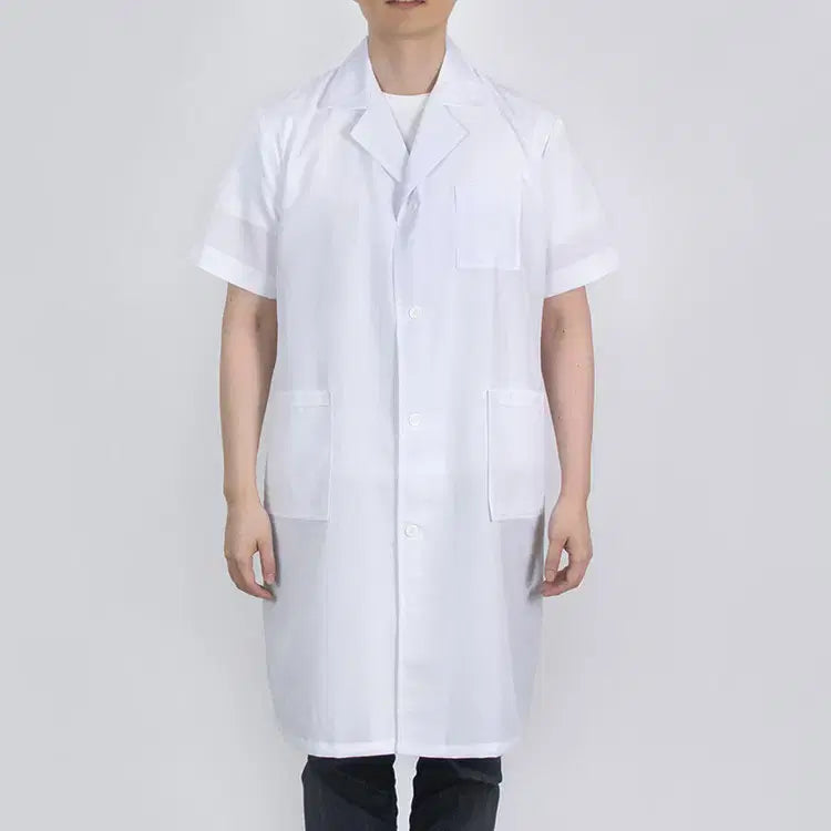 [BUNJANG] YUMI Men's Short-Sleeve Gown (110 Size) / [창고정리새제품] YUMI(유미) 남성용 반팔가운 110사이즈 새제품