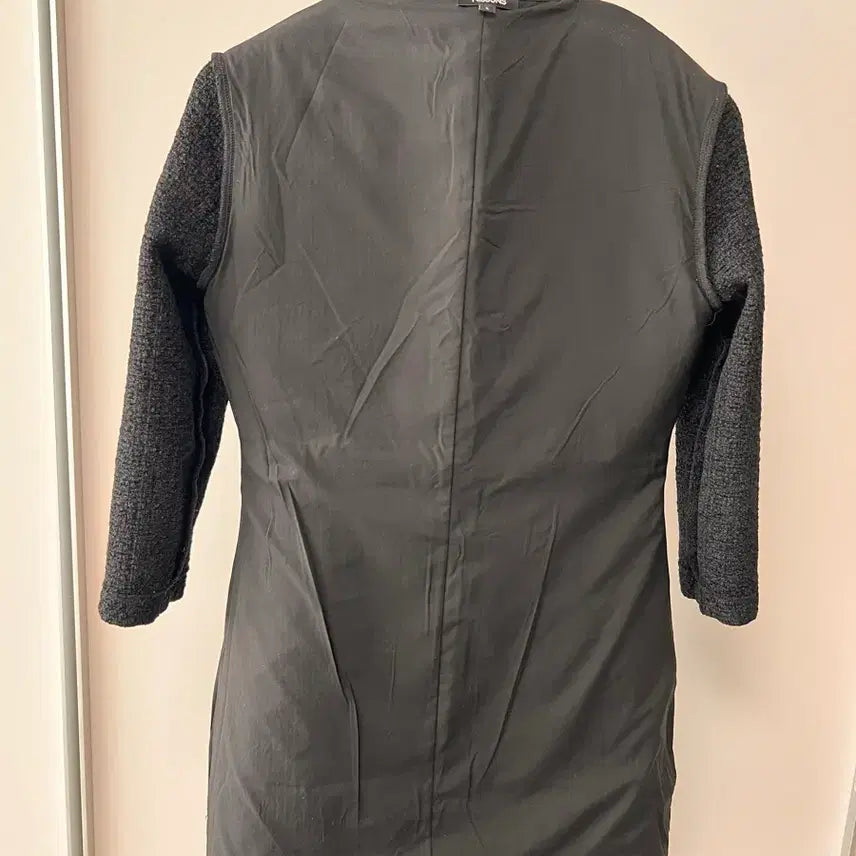 [BUNJANG] Nippuns Tweed Black Dress / 니쁜스 트위드 블랙 원피스