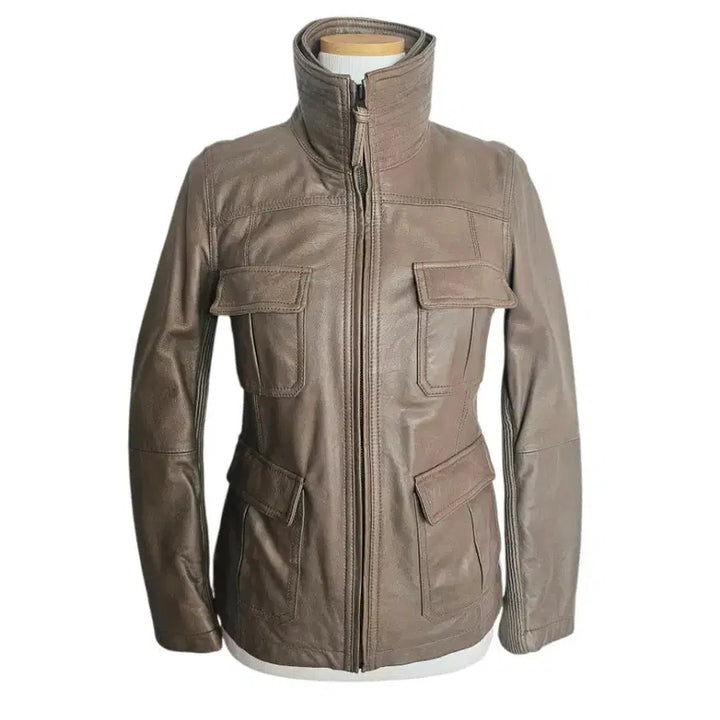 [BUNJANG] Beyond Closet Lambskin Leather Jacket / 비욘드 클로젯 양가죽 자켓