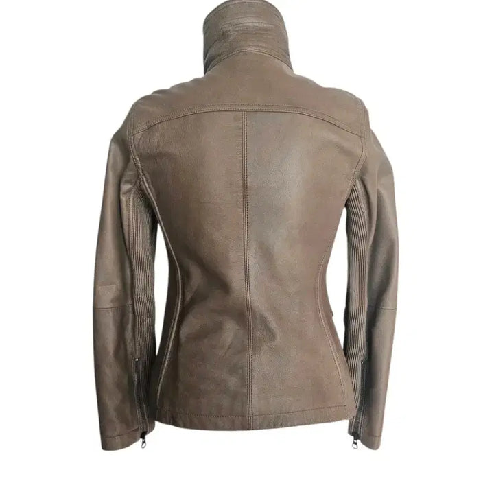 [BUNJANG] Beyond Closet Lambskin Leather Jacket / 비욘드 클로젯 양가죽 자켓