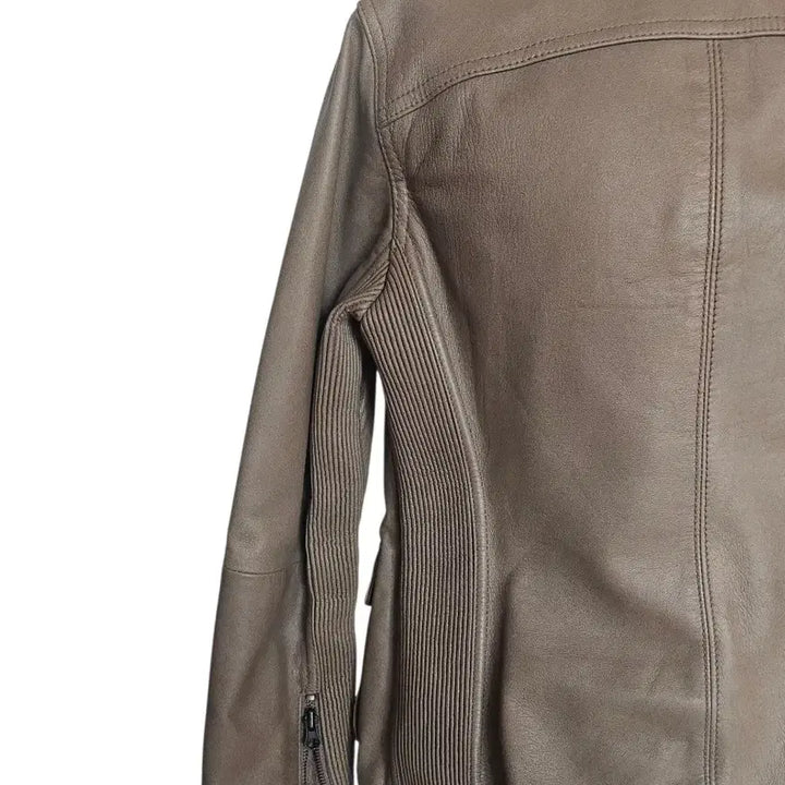 [BUNJANG] Beyond Closet Lambskin Leather Jacket / 비욘드 클로젯 양가죽 자켓