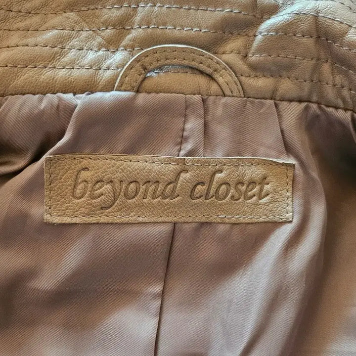 [BUNJANG] Beyond Closet Lambskin Leather Jacket / 비욘드 클로젯 양가죽 자켓