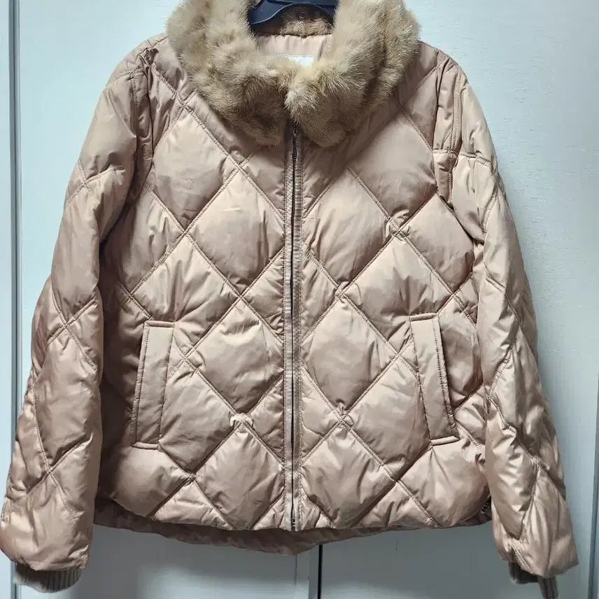 [BUNJANG] ANSICH Mink Quilted Goose Down Jacket / ANSICH 밍크 퀼팅 구스다운 66