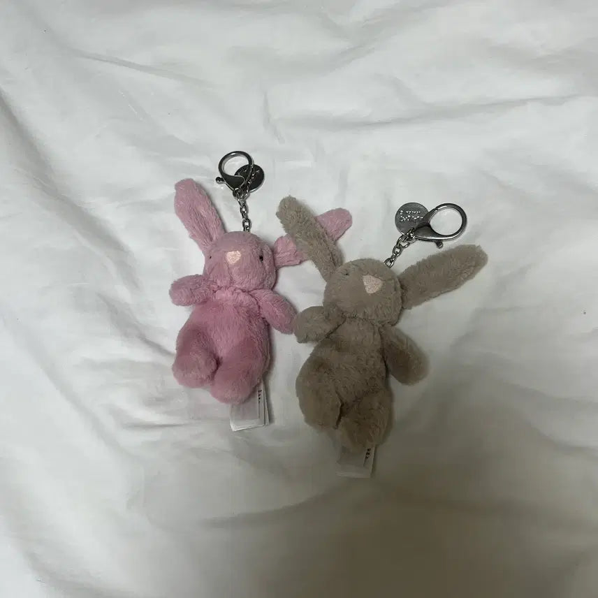 [SOLD OUT] 젤리캣 바쉬풀 버니 키링 베이지