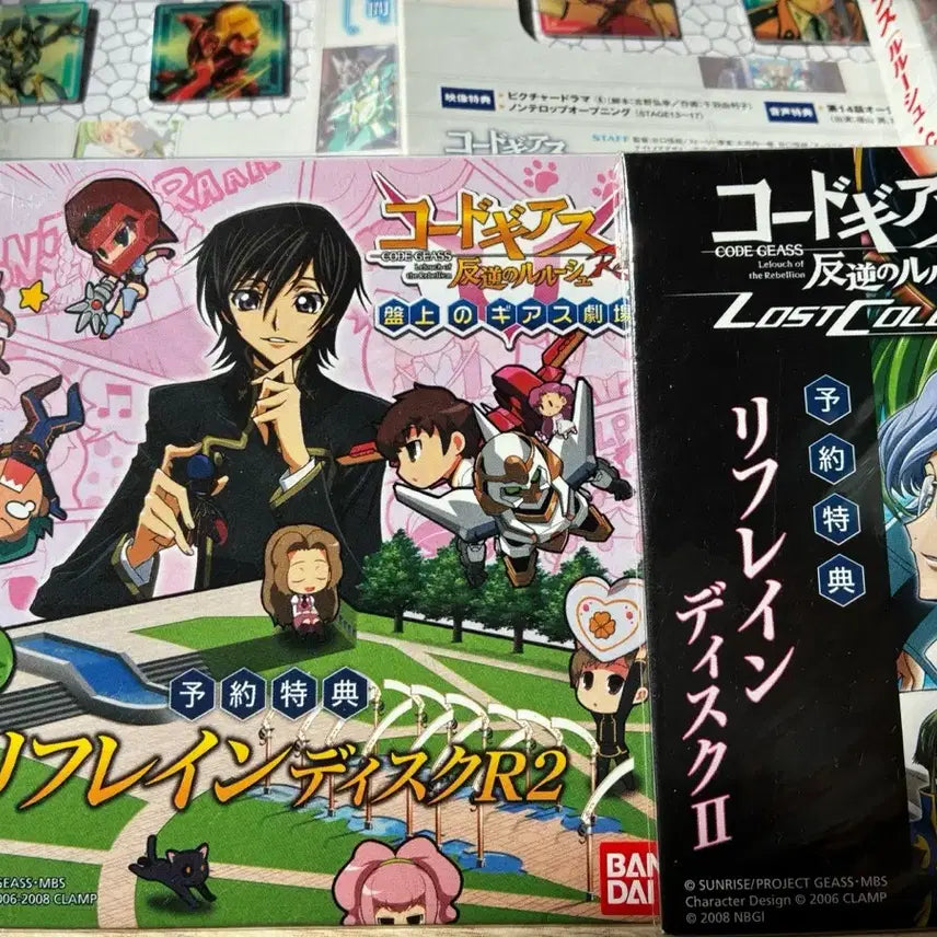 [BUNJANG] Code Geass DVD Special Edition Set + Pins / 코드기어스 DVD 특전세트 + 특전 핀즈