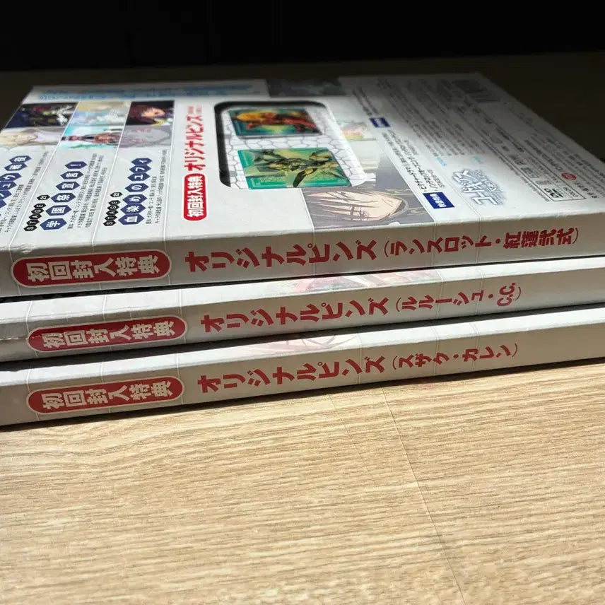 [BUNJANG] Code Geass DVD Special Edition Set + Pins / 코드기어스 DVD 특전세트 + 특전 핀즈