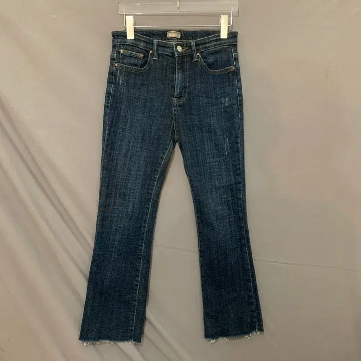 [BUNJANG] Mother Jean Insider Crop Semi Bootcut Stretch Denim Jeans / 28인치 마더진 인사이더 크롭 세미 부츠컷 스판 밴딩 데님 청바지