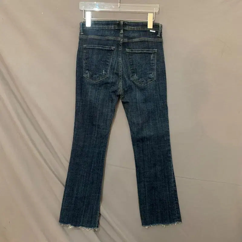 [BUNJANG] Mother Jean Insider Crop Semi Bootcut Stretch Denim Jeans / 28인치 마더진 인사이더 크롭 세미 부츠컷 스판 밴딩 데님 청바지
