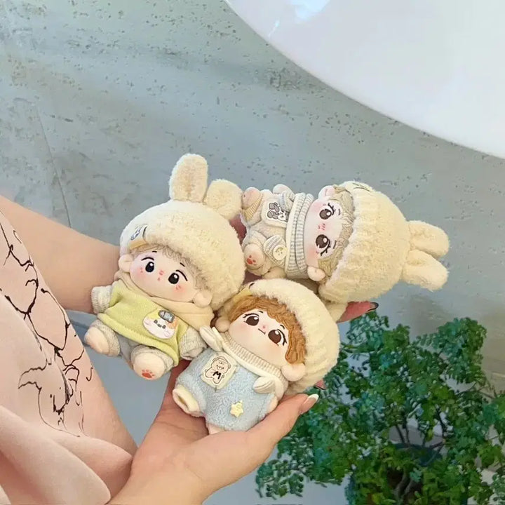 [BUNJANG] 10cm Doll Clothes Melon Hoodie / 10cm 인형옷 밀캐 멜론후드