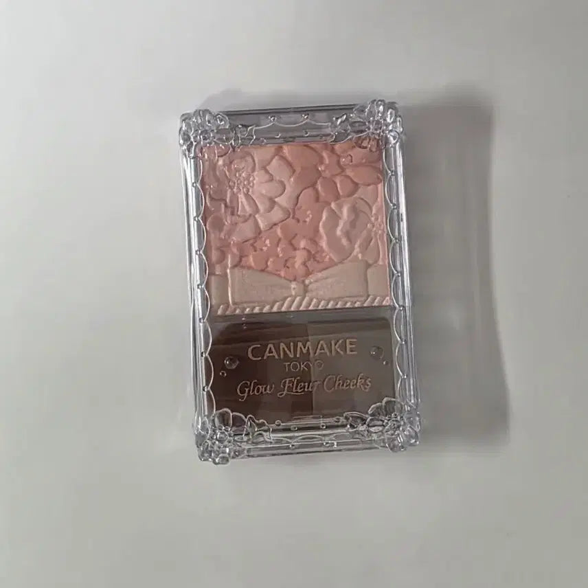 [BUNJANG] Canmake 18 Peach Whipping Glow Fleur Cheek Aloha Keyring / 미개봉 캔메이크 글로우 플로어 치크 18 복숭아 휘핑 플로어 알로하 키링