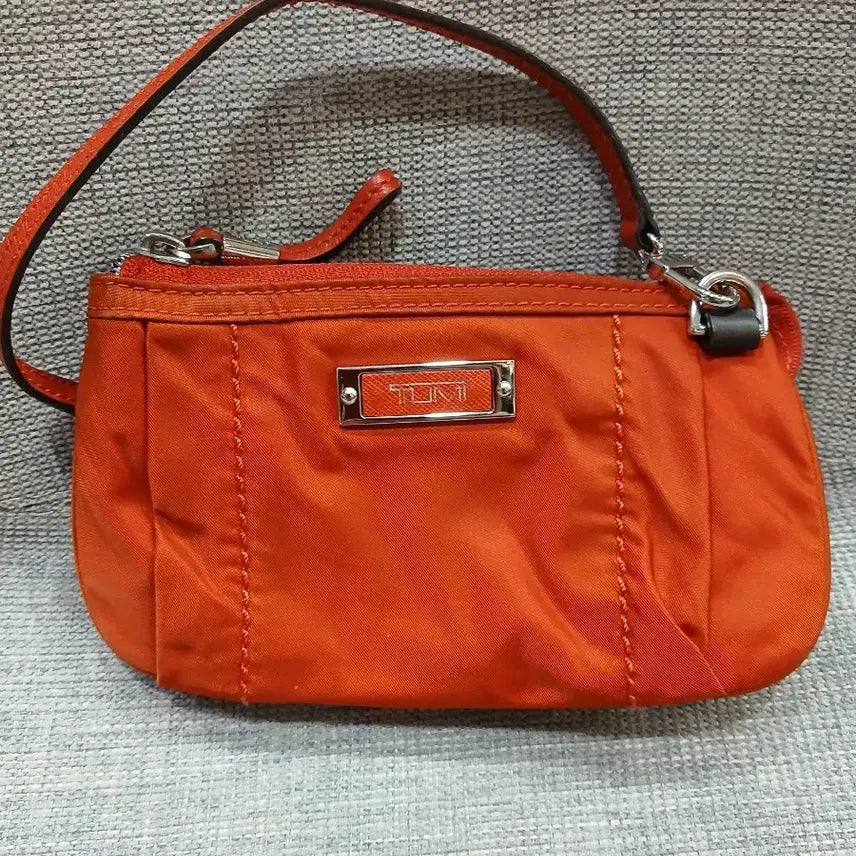 [BUNJANG] TUMI Orange Mini Tote Bag / TUMI 투미 오렌지 미니 토트백 정품