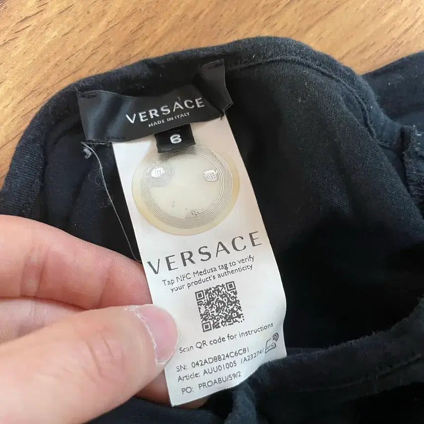 [BUNJANG] Versace Inner T-shirt / 베르사체 이너 반팔티