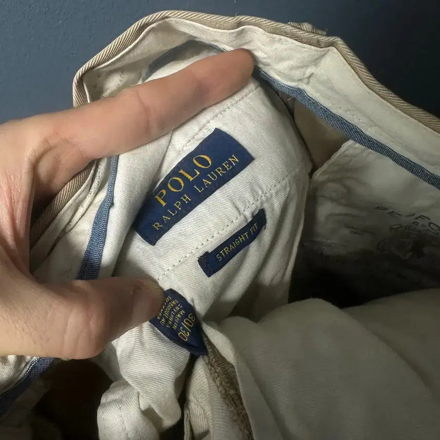 [BUNJANG] Polo Ralph Lauren Beige Chino Pants / 30 폴로 랄프로렌 베이지 치노팬츠 면바지