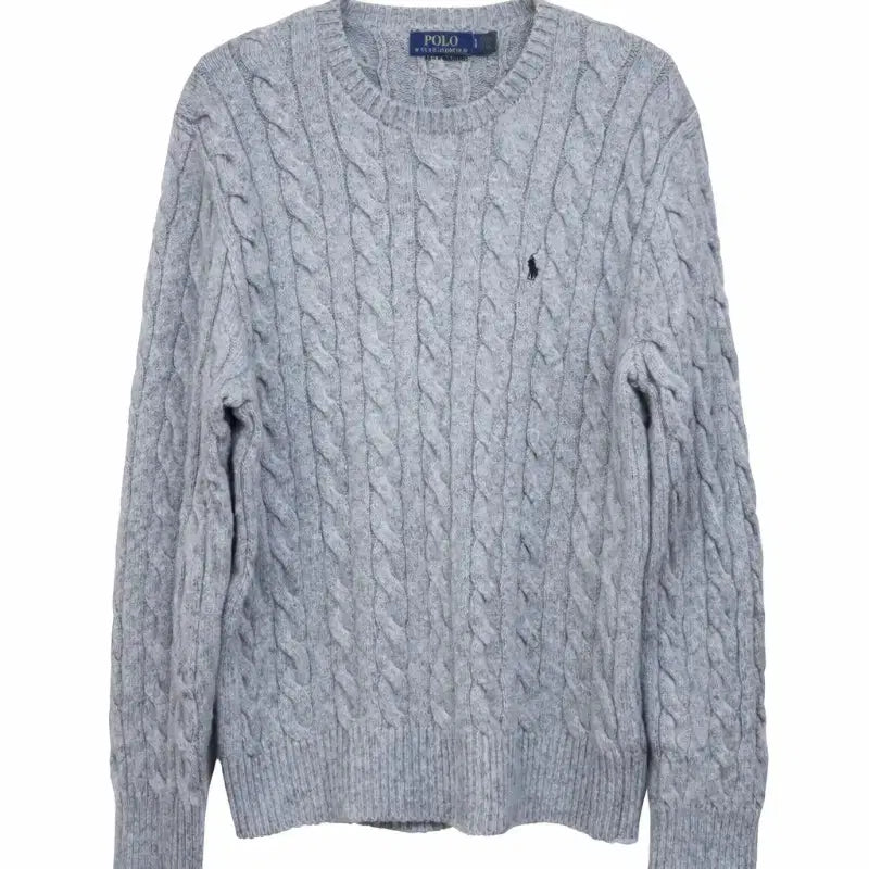[BUNJANG] Polo Ralph Lauren Cable Knit Sweater / [폴로 랄프로렌 케이블 니트 / 꽈배기 니트] L