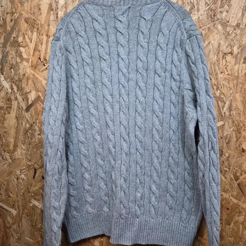 [BUNJANG] Polo Ralph Lauren Cable Knit Sweater / [폴로 랄프로렌 케이블 니트 / 꽈배기 니트] L