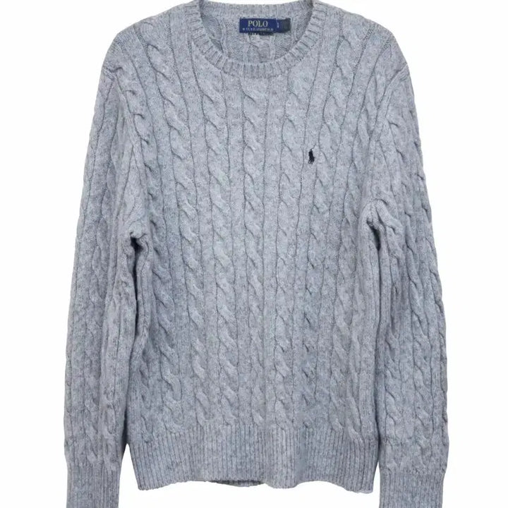 [BUNJANG] Polo Ralph Lauren Cable Knit Sweater / [폴로 랄프로렌 케이블 니트 / 꽈배기 니트] L