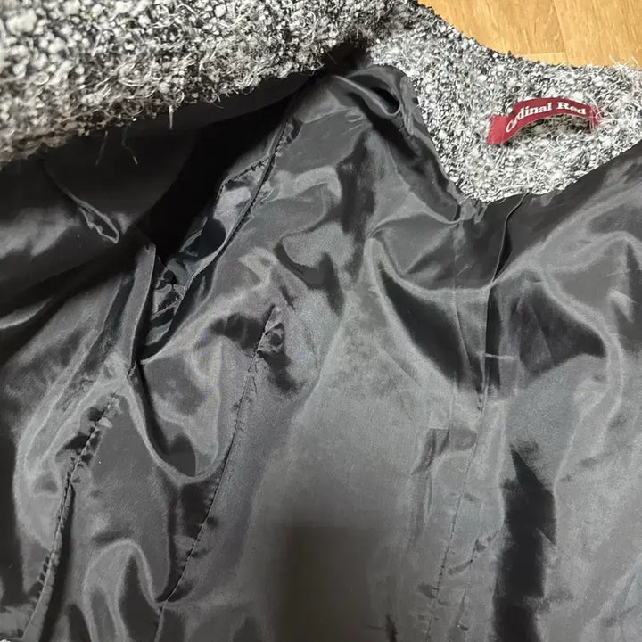 [BUNJANG] Cardinal Red Tweed Jacket / 카디널레드 보물트위드자켓