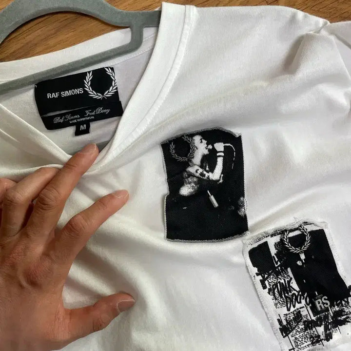 [BUNJANG] Raf Simons Fred Perry T-shirt / 라프시몬스 프레드페리 반팔티