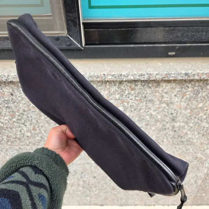 [BUNJANG] Stone Island Black Clutch Bag / 스톤아일랜드 블랙 클러치 백 팝니다