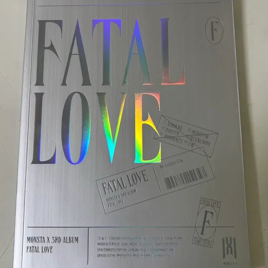 [BUNJANG] Monsta X Album Bundle Set / (일괄) 몬스타엑스 개봉앨범