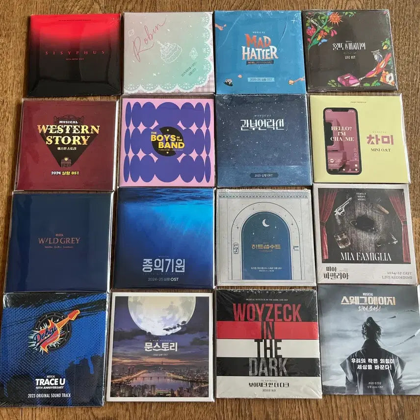 [BUNJANG] Musical Original Soundtrack (OST) Collection - Various Shows / 뮤지컬 재관 증정 오슷 ost +추가 +3개 10.0