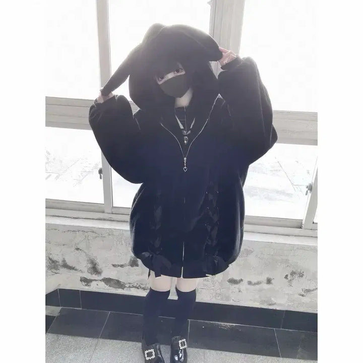 [BUNJANG] Nekura Faux Fur Coat / 중브 Nekura 퍼파카 지뢰계 리즈리사디마럽로지타노에미시허니마즈앙크루즈
