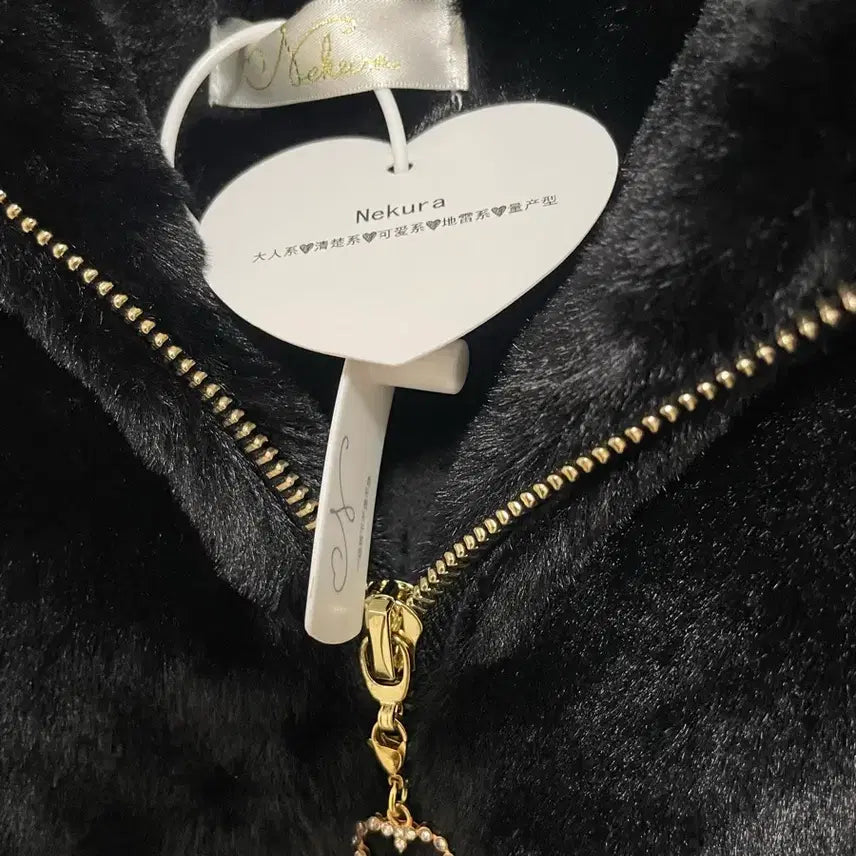 [BUNJANG] Nekura Faux Fur Coat / 중브 Nekura 퍼파카 지뢰계 리즈리사디마럽로지타노에미시허니마즈앙크루즈
