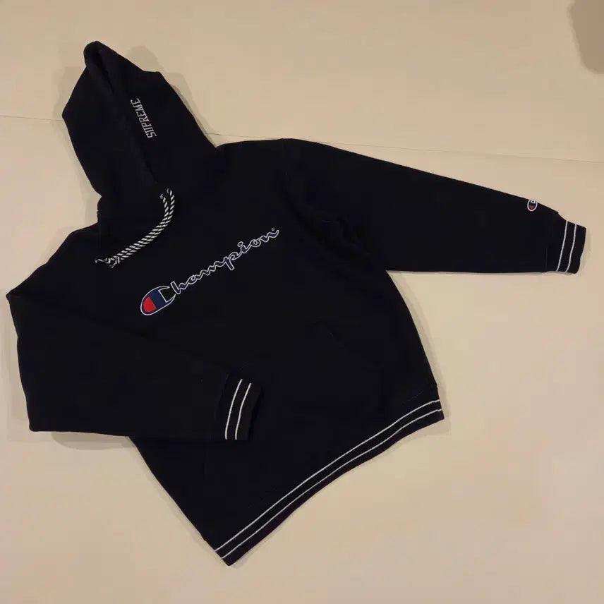 [BUNJANG] Supreme x Champion 14FW Hoodie / [M] 슈프림 x 챔피온 14fw 후드 (Supreme x Champio