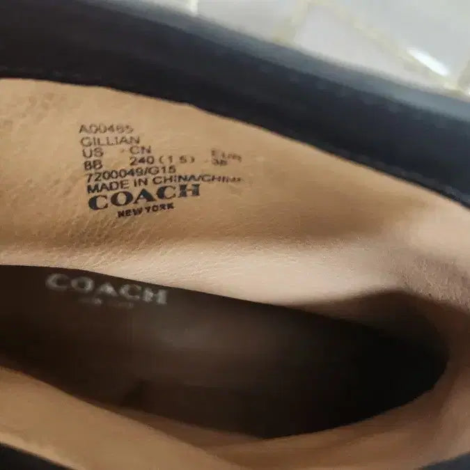 [SOLD OUT] 코치(COACH) 질리안 가죽 하네스 앵클 부츠 (250)