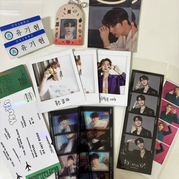 [BUNJANG] Monsta X Kihyun Goods Bundle Set / (일괄) 몬스타엑스 기현 굿즈