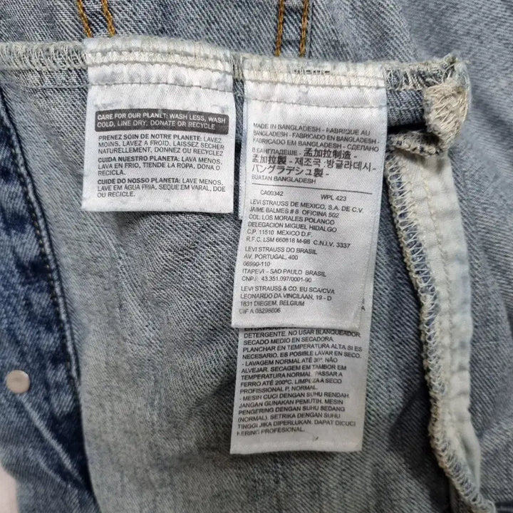 [BUNJANG] Levi's Denim Jacket Men's S / ㅡ 리바이스 데님자켓 남90-슬95ㅡ0223