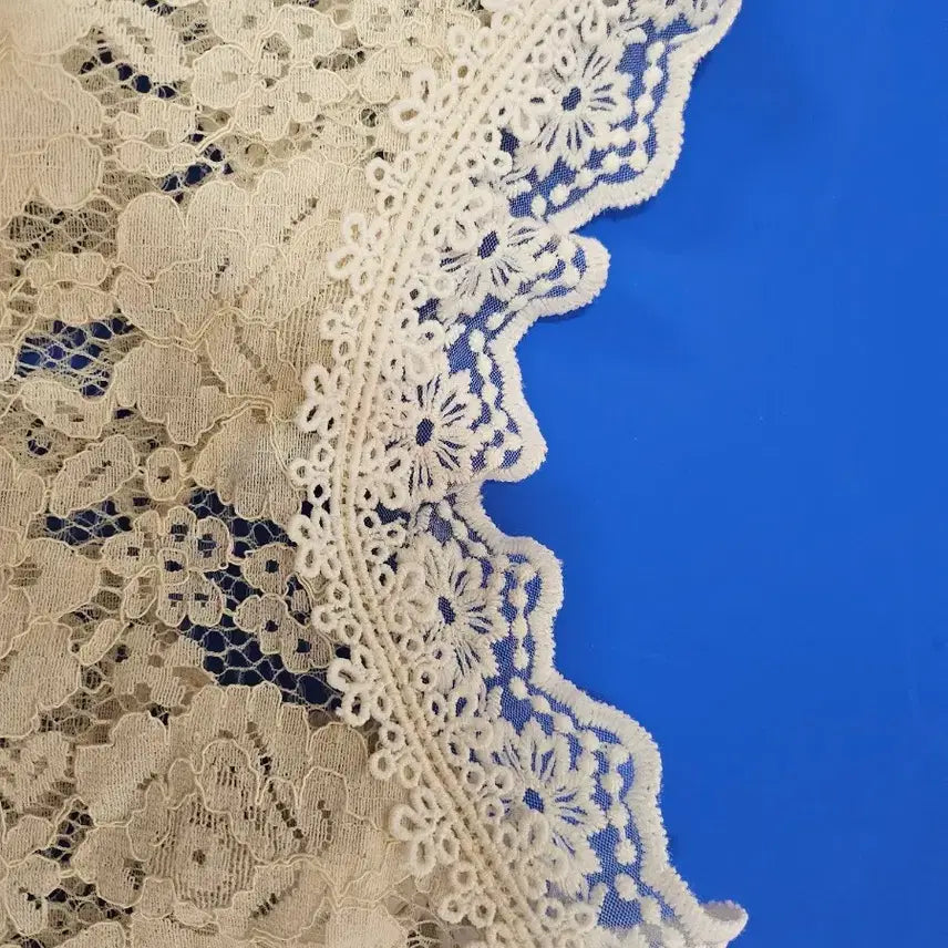 [BUNJANG] Lace Blouse Ivory S / 여성의류 레이스 블라우스  아이보리 S